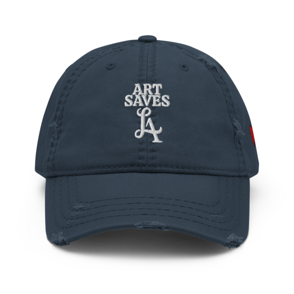 ASLA Distressed Dad Hat - Image 2